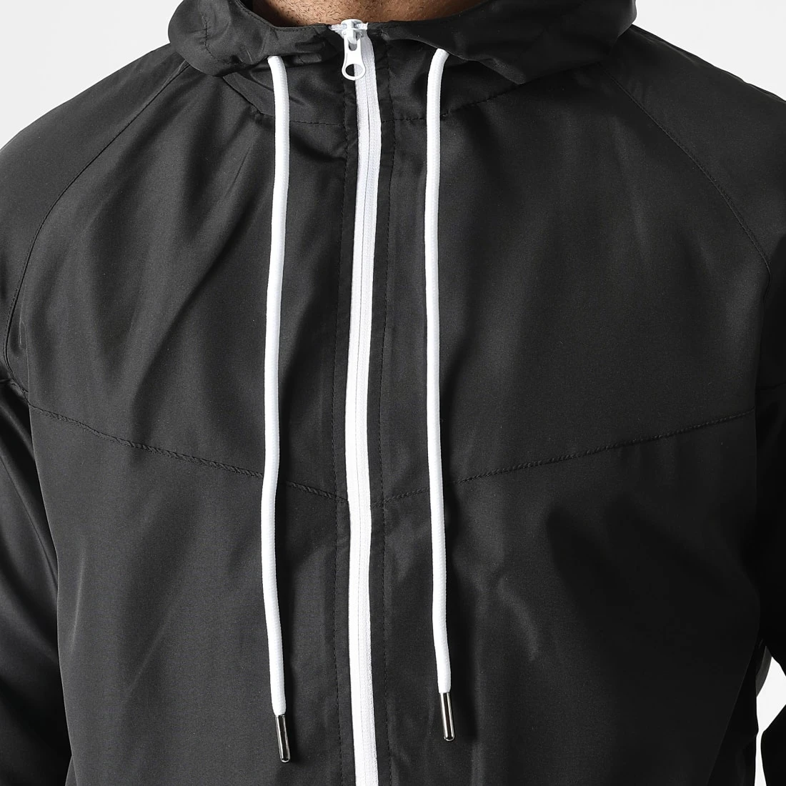 Bon marché 😀 Coupe-Vent Tech 0074 Noir de LBO 🎁 4 Bon marché 😀 Coupe-Vent Tech 0074 Noir de LBO 🎁 – Image 2