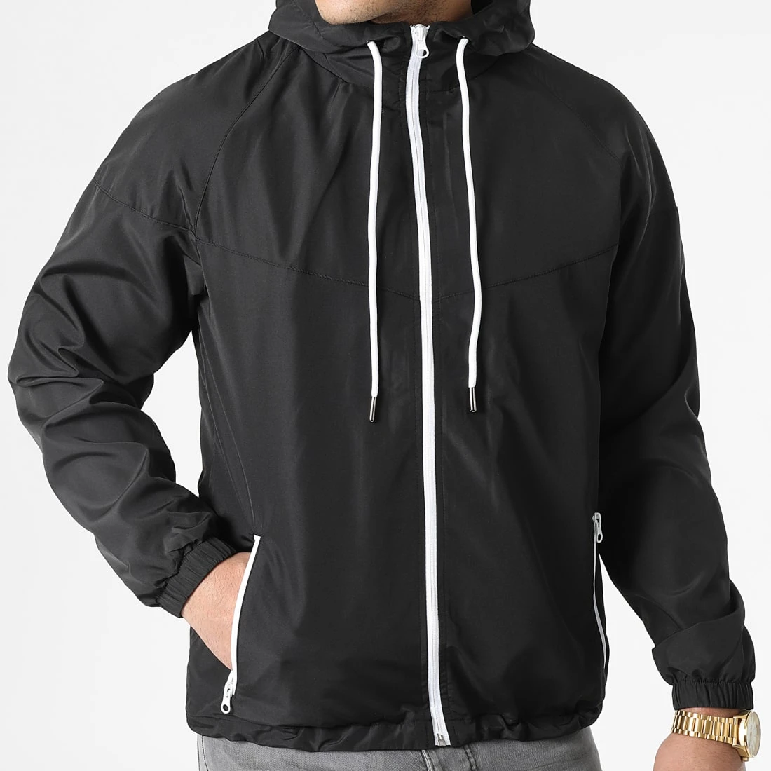 Bon marché 😀 Coupe-Vent Tech 0074 Noir de LBO 🎁 3 Bon marché 😀 Coupe-Vent Tech 0074 Noir de LBO 🎁