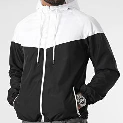 Sortie ⭐ Coupe-Vent Bicolore 0075 Noir Blanc de LBO 👍 -France LBO Soldes Boutique lbo 295821 FAB LBO 10701336 0075 20220407T152214 03