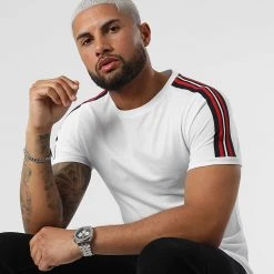 Les meilleures critiques de 🤩 Tee Shirt Ringer Avec Bandes Bleu Marine Rouge 2148 Blanc de LBO 👍 -France LBO Soldes Boutique lbo 298239 FAB SHALBO 2148 20220503T153523 02