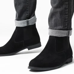 Le moins cher 🌟 Chelsea 😉 Boots 2236 Noir de LBO ⌛