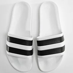 Top 10 🔥 Claquettes Bicolore 2293 Blanc Noir de LBO ✔️ -France LBO Soldes Boutique lbo 299129 FAB SHALBO 2293 20220408T144116 04