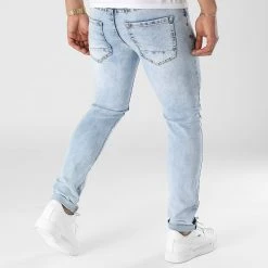 Promo 🥰 Jean Skinny Fit 0034 Bleu Denim Wash de LBO 🛒 -France LBO Soldes Boutique lbo 300129 FAB LBO 1070318 0034 20220425T084524 04
