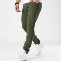Les meilleures critiques de ⭐ Jean Slim Fit 2226 Denim Vert Kaki de LBO 🔔 -France LBO Soldes Boutique lbo 301183 FAB SHALBO 2226 20220318T150033 03