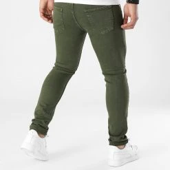 Les meilleures critiques de ⭐ Jean Slim Fit 2226 Denim Vert Kaki de LBO 🔔 -France LBO Soldes Boutique lbo 301183 FAB SHALBO 2226 20220318T150035 04