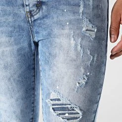 Meilleur prix 🔥 Jean Skinny 0039 Bleu Denim de LBO 😉 -France LBO Soldes Boutique lbo 301274 FAB LBO 1070318 0039 20220415T152202 02