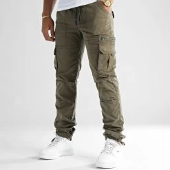 Top 10 🌟 Pantalon Cargo 0171 Vert Kaki de LBO ⭐ -France LBO Soldes Boutique lbo 304111 FAB LBO 1070546 0171 20220704T075019 03