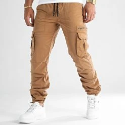 Meilleur prix ✔️ Pantalon Cargo 0174 Camel de LBO 💯