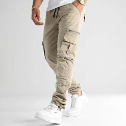 Le moins cher 😀 Pantalon Cargo 0175 Beige de LBO ⭐ -France LBO Soldes Boutique lbo 304142 FAB LBO 1070546 0175 20220704T075324 03