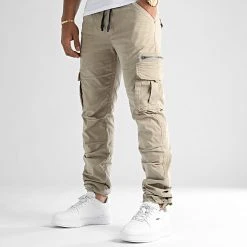 Le moins cher 😀 Pantalon Cargo 0175 Beige de LBO ⭐ -France LBO Soldes Boutique lbo 304142 FAB LBO 1070546 0175 20220704T075326 05