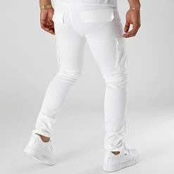 De gros ⭐ Pantalon Cargo 2070 Blanc de LBO ✔️ -France LBO Soldes Boutique lbo 304169 FAB SHALBO 2070 20220429T120247 05