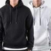 Coupon ✔️ Lot de 2 Sweats Capuche 0182 Noir et Blanc de LBO ⌛ -France LBO Soldes Boutique lbo 304787 FAB LBO 1070546 0182 20220919T152525 01