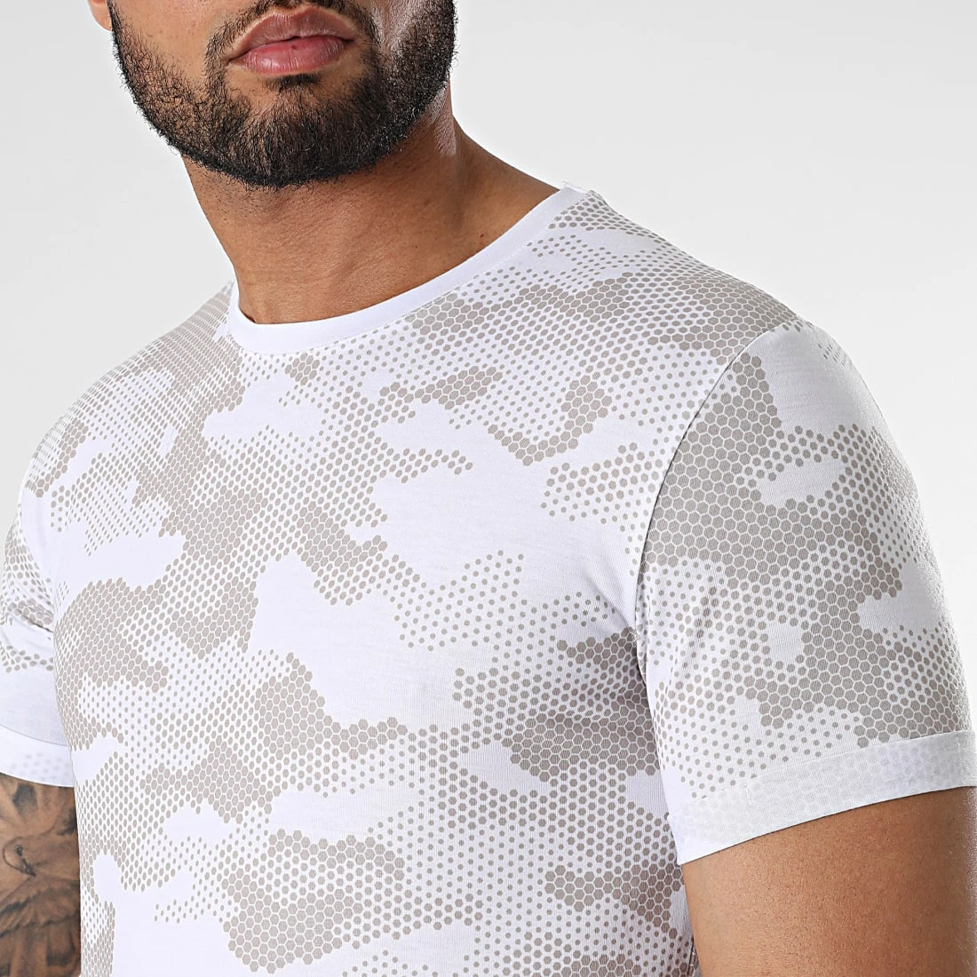 Acheter ❤️ Tee 🧨 Shirt Oversize Imprimé Avec Revers 2217 Camo Beige de LBO ⭐ 4 Acheter ❤️ Tee 🧨 Shirt Oversize Imprimé Avec Revers 2217 Camo Beige de LBO ⭐ – Image 2