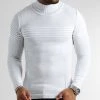 Budget 🔔 Pull Col Roulé Avec Empiecement Blanc 0199 Ecru de LBO 🔥 -France LBO Soldes Boutique lbo 307579 LBO 1070546 0199 20221118T075124 01