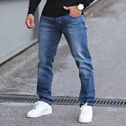 De gros ❤️ Jean Regular Fit 0030 Bleu Denim de LBO ❤️ -France LBO Soldes Boutique lbo 310745 LBO 1070318 0030 20221026T100003 06