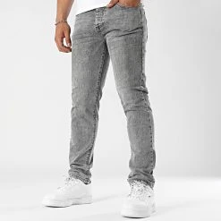 Meilleure affaire ⭐ Jean Regular Fit 0033 Gris Denim de LBO ❤️ -France LBO Soldes Boutique lbo 310748 FAB LBO 1070318 0033 20220519T152204 01