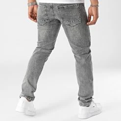 Meilleure affaire ⭐ Jean Regular Fit 0033 Gris Denim de LBO ❤️ -France LBO Soldes Boutique lbo 310748 FAB LBO 1070318 0033 20220519T152208 04