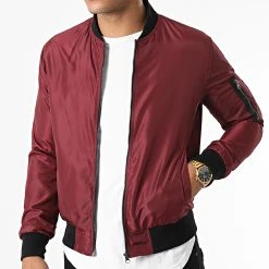 Bon marché ✨ Veste Bomber 0060 Bordeaux de LBO 🌟 -France LBO Soldes Boutique lbo 312244 FAB LBO 10701336 0060 20220608T090013 03