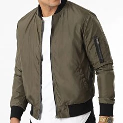 Acheter 🎉 Veste Bomber 0061 Vert Kaki de LBO 💯 -France LBO Soldes Boutique lbo 312245 FAB LBO 10701336 0061 20220608T085905 03