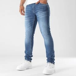 Les meilleures critiques de 🎉 Jean Slim Fit 2193 Bleu Denim de LBO ✔️ -France LBO Soldes Boutique lbo 313687 FAB SHALBO 2193 20220513T150023 01