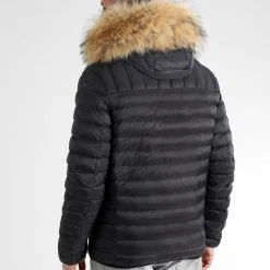 De gros 🧨 Doudoune Capuche Diamond Avec Fourrure Beige 0031 Noir de LBO ⌛ -France LBO Soldes Boutique lbo 314095 FAB LBO 1070510 0031 20221104T113853 04