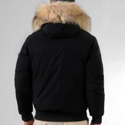 Bon marché ✔️ Parka Courte Platinium Avec Fourrure Beige 0040 Noir de LBO ⌛ -France LBO Soldes Boutique lbo 314203 FAB LBO 1070510 0040 20221116T085118 04