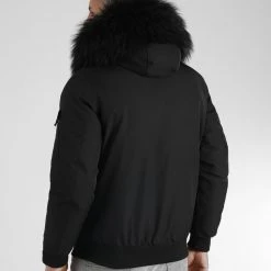 Grosses soldes 🔔 Parka Courte Platinium Avec Fourrure Noire 0042 Noir de LBO ⌛ -France LBO Soldes Boutique lbo 314206 FAB LBO 1070510 0042 20221104T123847 04