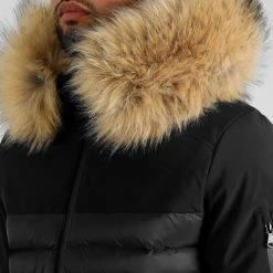 Bon marché ❤️ Doudoune Light Puff Avec Fourrure Beige 0055 Noir de LBO 🌟 -France LBO Soldes Boutique lbo 314225 FAB LBO 1070510 0055 20221107T090546 02