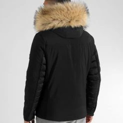 Bon marché ❤️ Doudoune Light Puff Avec Fourrure Beige 0055 Noir de LBO 🌟 -France LBO Soldes Boutique lbo 314225 FAB LBO 1070510 0055 20221107T090549 04