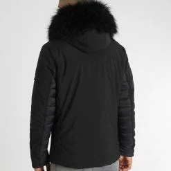 Bon marché ✔️ Doudoune Light Puff Avec Fourrure Noire 0057 Noir de LBO 🌟 -France LBO Soldes Boutique lbo 314227 FAB LBO 1070510 0057 20221102T140805 04