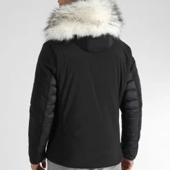 Acheter 😉 Doudoune Light Puff Avec Fourrure Blanche 0058 Noir de LBO ✨ -France LBO Soldes Boutique lbo 314228 FAB LBO 1070510 0058 20221104T123920 04