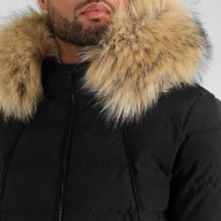 Vente flash ⌛ Doudoune Racer Premium Avec Fourrure Beige 0060 Noir de LBO 😉 -France LBO Soldes Boutique lbo 314316 LBO 1070510 0060 20221107T090813 02