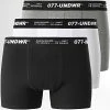 Bon marché 👏 Lot De 3 Boxers 2208 Noir Gris Blanc de LBO ⭐ -France LBO Soldes Boutique lbo 314634 FAB SHALBO 2208 20220726T142617 01