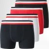 Sortie 🤩 Lot De 4 Boxers 2447 Noir Blanc Rouge Bleu Marine de LBO ❤️ -France LBO Soldes Boutique lbo 314657 FAB SHALBO 2447 20220726T142915 01