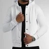 De gros ❤️ Veste A Capuche 2438 Blanc de LBO 👍 -France LBO Soldes Boutique lbo 316924 FAB SHALBO 2438 20220802T122709 01
