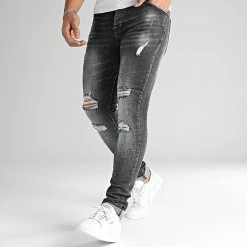Top 10 😀 Jean Skinny Fit Avec Déchirures 0046 Denim Noir de LBO 👍 8 Top 10 😀 Jean Skinny Fit Avec Déchirures 0046 Denim Noir de LBO 👍 -France LBO Soldes Boutique lbo 317673 FAB LBO 1070318 0046 20220825T154948 03