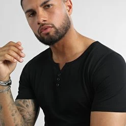 Vente flash 🥰 Tee Shirt Avec Boutons 2403 Noir de LBO 🤩 7 Vente flash 🥰 Tee Shirt Avec Boutons 2403 Noir de LBO 🤩 -France LBO Soldes Boutique lbo 318103 SHALBO 2403 20220708T152049 03