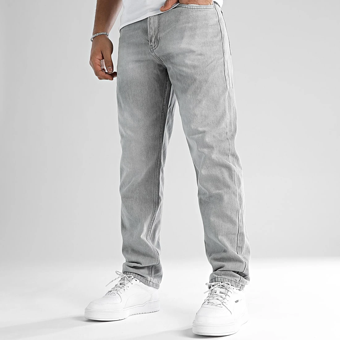 Budget 😀 Jean Relaxed Fit 2507 Denim Gris Clair de LBO 🧨 3 Budget 😀 Jean Relaxed Fit 2507 Denim Gris Clair de LBO 🧨