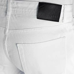 Meilleur prix 😀 Jean Relaxed Fit 2510 Denim Blanc de LBO 😀 -France LBO Soldes Boutique lbo 319976 SHALBO 2510 20220919T152751 02