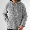 Meilleure vente 🥰 Sweat Capuche Mouton 0248 Gris Chiné de LBO 💯 -France LBO Soldes Boutique lbo 320123 1070546 0248 1 20221123T091048 01