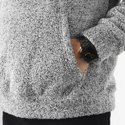 Meilleure vente 🥰 Sweat Capuche Mouton 0248 Gris Chiné de LBO 💯 -France LBO Soldes Boutique lbo 320123 1070546 0248 1 20221123T091050 02