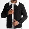 Tout neuf 😍 Veste Jean Interieur Mouton 1529 Denim Noir de LBO 👏 -France LBO Soldes Boutique lbo 321957 SHALBO 1529 20220809T145615 01
