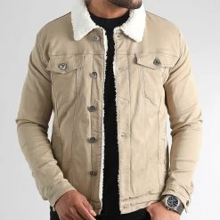 Top 10 🔔 Veste Jean Interieur Mouton 1880 Denim Beige de LBO ⭐