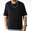 Vente flash 💯 Tee Shirt Oversize Large Avec Details 2591 Noir de LBO 🎁 -France LBO Soldes Boutique lbo 323780 SHALBO 2591 20221020T153606 01