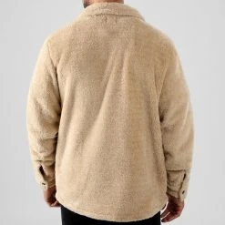 Grosses soldes ❤️ Surchemise Fourrure Mouton 0240 Beige de LBO 👍 -France LBO Soldes Boutique lbo 323784 1070546 0240 20221123T102945 04