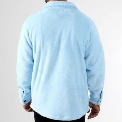 Sortie 🎉 Surchemise Fourrure Mouton 0241 Bleu Ciel de LBO 🌟 -France LBO Soldes Boutique lbo 323785 1070546 0241 20221123T103018 04