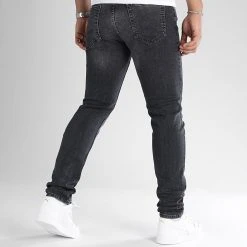 Vente flash ❤️ Jean Regular Fit 2410 Denim Noir de LBO ⌛ -France LBO Soldes Boutique lbo 327294 SHALBO 2410 20220919T151750 05