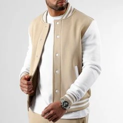 Tout neuf 💯 Veste Teddy 2559 Beige Blanc de LBO ❤️ -France LBO Soldes Boutique lbo 327329 SHALBO 2559 20221123T085034 03