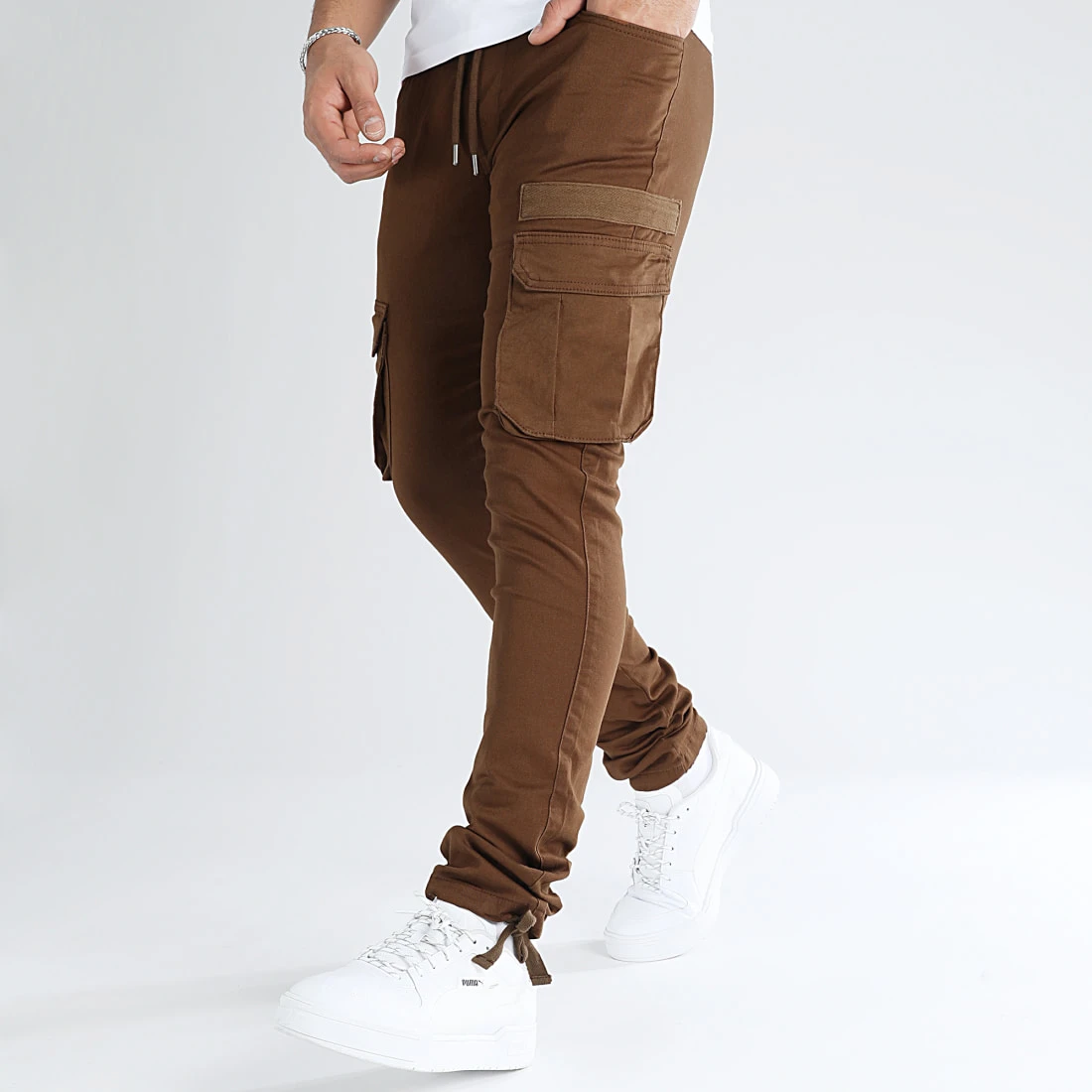 Remise 🎁 Pantalon Cargo 2648 Marron de LBO ⌛ 3 Remise 🎁 Pantalon Cargo 2648 Marron de LBO ⌛