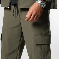 Vente flash 🔔 Pantalon Cargo 0198 Vert Kaki de LBO 😍 -France LBO Soldes Boutique lbo 327489 LBO 10701336 0198 20221014T143242 02